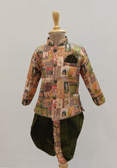 Premium Heritage Maharaja Set – Dhoti & Pant